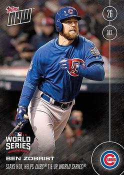 2016 Topps Now #634 Ben Zobrist Front