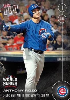 2016 Topps Now #652-A Anthony Rizzo Front