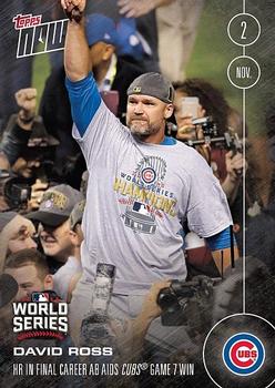 2016 Topps Now #658-A David Ross Front