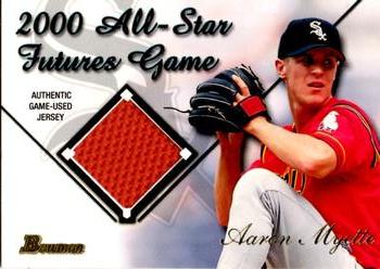 2001 Bowman - Futures Game Relics #FGR-AM Aaron Myette Front