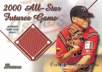 2001 Bowman - Futures Game Relics #FGR-CH Carlos Hernandez Front