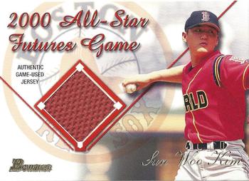 2001 Bowman - Futures Game Relics #FGR-SK Sun Woo Kim Front