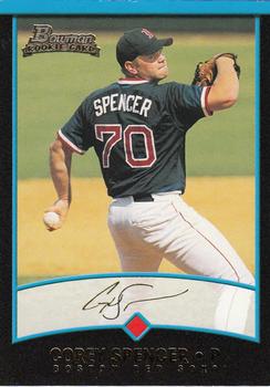 2001 Bowman - Gold #332 Corey Spencer Front