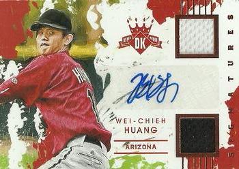 2016 Panini Diamond Kings - DK Material Signatures - Bronze #DKS-WH Wei-Chieh Huang Front