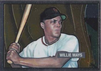 2001 Bowman Chrome - Rookie Reprints #15 Willie Mays  Front