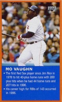 1997 Wheaties All-Stars #NNO Mo Vaughn Front