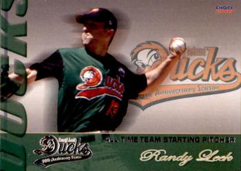 2009 Choice Long Island Ducks 10th Anniversary All-Time Team #1 Randy Leek Front