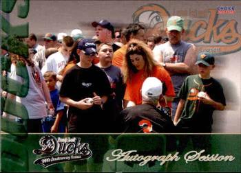 2009 Choice Long Island Ducks 10th Anniversary All-Time Team #19 Autograph Session Front