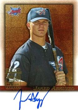 2001 Bowman Draft Picks & Prospects - Autographs #BDPA-JA Jared Abruzzo  Front