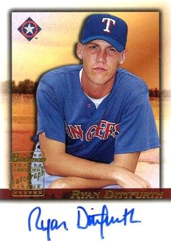 2001 Bowman Draft Picks & Prospects - Autographs #BDPA-RD Ryan Dittfurth  Front