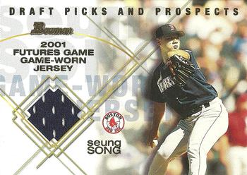 2001 Bowman Draft Picks & Prospects - Futures Game Relics #FGR-SS Seung Song  Front