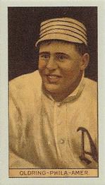 2014 Dean's Reprints Brown Backgrounds (T207) reprint #138 Rube Oldring Front