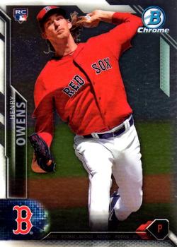 2016 Bowman Chrome #68 Henry Owens Front