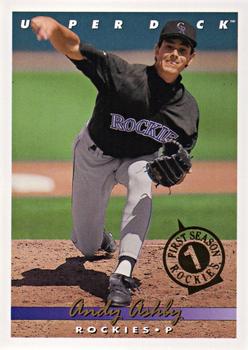 1993 Upper Deck Colorado Rockies #763 Andy Ashby Front