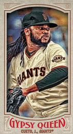 2016 Topps Gypsy Queen - Mini #32 Johnny Cueto Front
