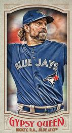 2016 Topps Gypsy Queen - Mini #205 R.A. Dickey Front
