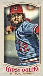 2016 Topps Gypsy Queen - Mini #316 Bruce Sutter Front