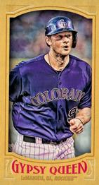 2016 Topps Gypsy Queen - Mini Gold #272 DJ LeMahieu Front