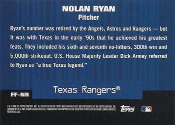 2001 Bowman's Best - Franchise Favorites #FF-NR Nolan Ryan  Back
