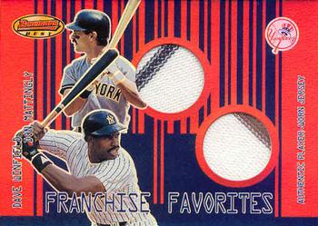 2001 Bowman's Best - Franchise Favorites Relics #FFR-MW Don Mattingly / Dave Winfield Front