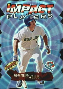2001 Bowman's Best - Impact Players #IP11 Vernon Wells  Front