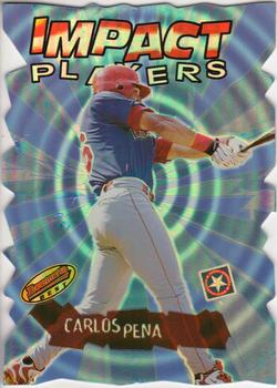 2001 Bowman's Best - Impact Players #IP12 Carlos Pena  Front