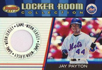 2001 Bowman's Best - Locker Room Collection Jerseys #LRCJ-JP Jay Payton  Front