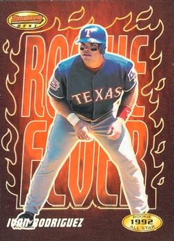 2001 Bowman's Best - Rookie Fever #RF5 Ivan Rodriguez  Front