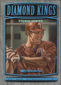 2001 Donruss - 1999 Retro Diamond Kings Studio Series #1 Scott Rolen  Front