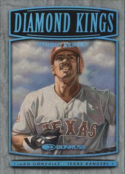 2001 Donruss - 1999 Retro Diamond Kings Studio Series #3 Juan Gonzalez  Front