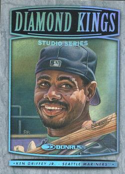 2001 Donruss - 1999 Retro Diamond Kings Studio Series #4 Ken Griffey Jr.  Front
