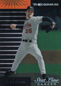 2001 Donruss - 1999 Retro Stat Line Career #39 Mike Mussina Front