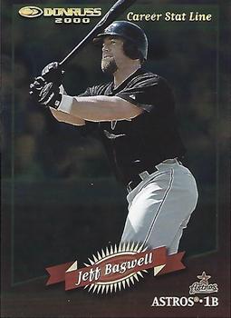 2001 Donruss - 2000 Retro Stat Line Career #13 Jeff Bagwell Front