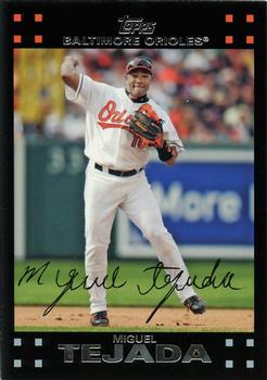 2007 Topps Baltimore Orioles #BAL1 Miguel Tejada Front