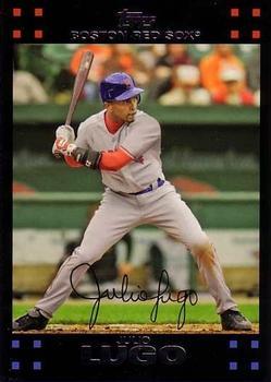 2007 Topps Boston Red Sox #BOS4 Julio Lugo Front