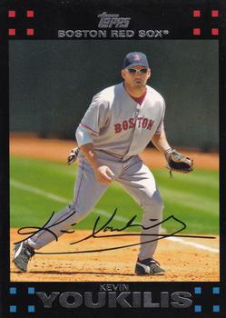 2007 Topps Boston Red Sox #BOS7 Kevin Youkilis Front