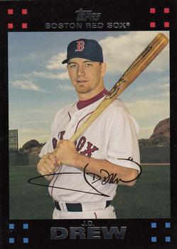 2007 Topps Boston Red Sox #BOS9 J.D. Drew Front