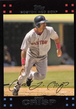 2007 Topps Boston Red Sox #BOS10 Coco Crisp Front