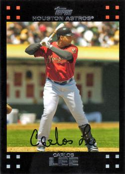 2007 Topps Houston Astros #HOU9 Carlos Lee Front