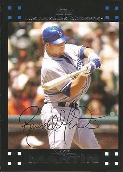 2007 Topps Los Angeles Dodgers #LAD12 Russell Martin Front