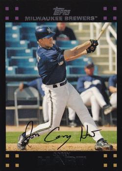 2007 Topps Milwaukee Brewers #MIL9 Corey Hart Front