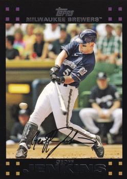 2007 Topps Milwaukee Brewers #MIL11 Geoff Jenkins Front