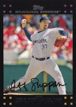 2007 Topps Milwaukee Brewers #MIL13 Jeff Suppan Front