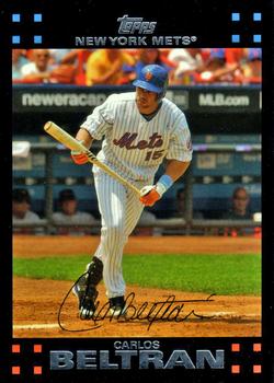 2007 Topps New York Mets #NYM3 Carlos Beltran Front