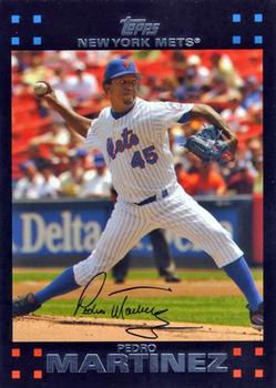 2007 Topps New York Mets #NYM7 Pedro Martinez Front