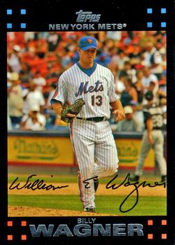2007 Topps New York Mets #NYM9 Billy Wagner Front