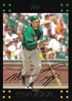 2007 Topps Oakland Athletics #OAK3 Mike Piazza Front