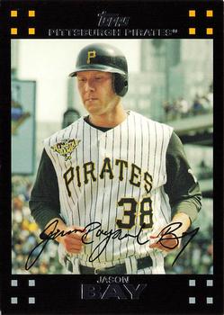 2007 Topps Pittsburgh Pirates #PIT1 Jason Bay Front
