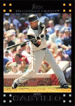 2007 Topps Pittsburgh Pirates #PIT4 Jose Castillo Front