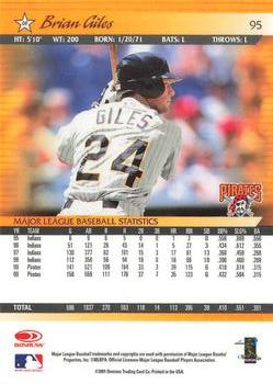 2001 Donruss - Baseball's Best Bronze #95 Brian Giles  Back